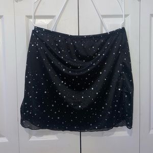 Black Star mini skirt